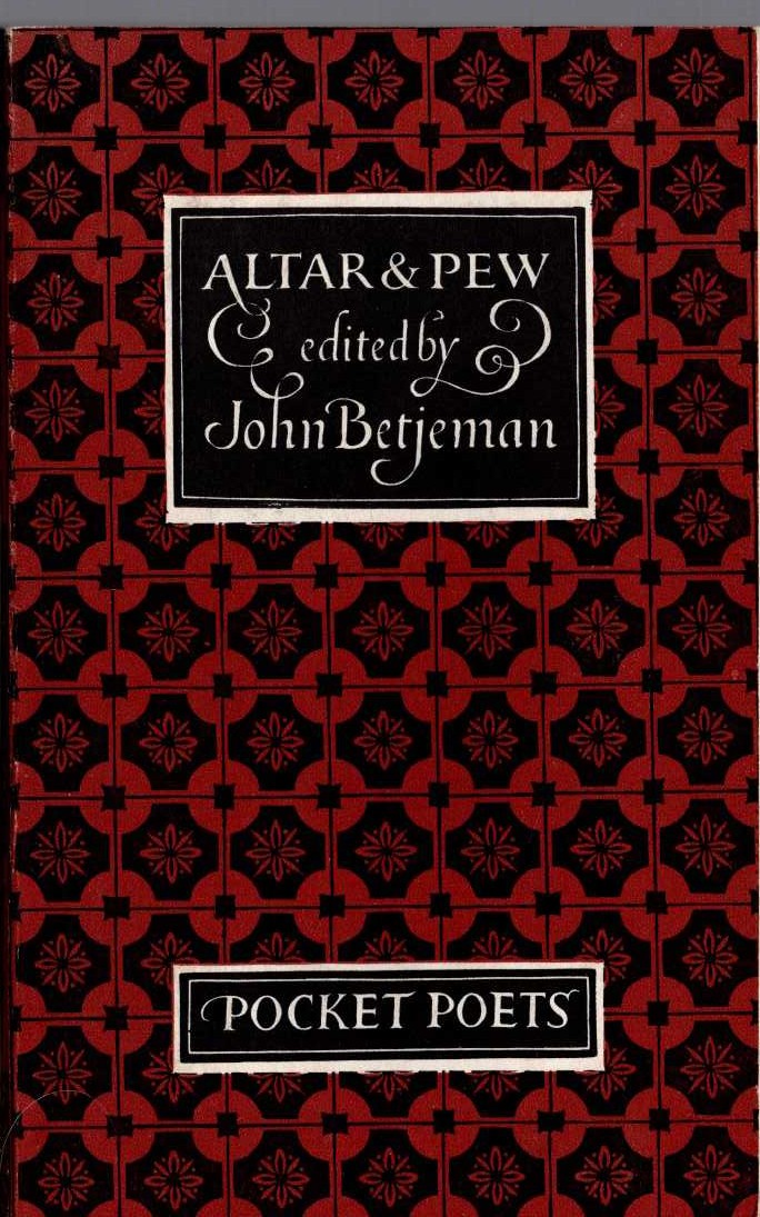 (John Betjeman edits) ALTAR & PEW front book cover image