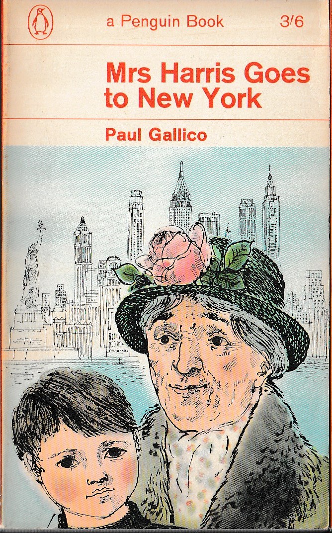 Paul Gallico  MRS HARRIS GOES TO NEW YORK front book cover image