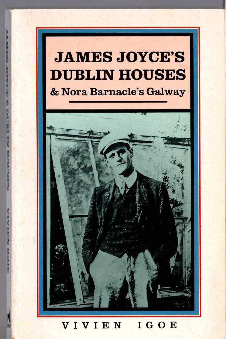 (Vivien Igoe) JAMES JOYCE'S DUBLIN HOUSES & NORA BARNACLE'S GALWAY front book cover image