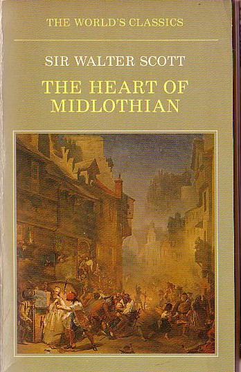 Sir Walter Scott  THE HEART OF MIDLOTHAIN front book cover image
