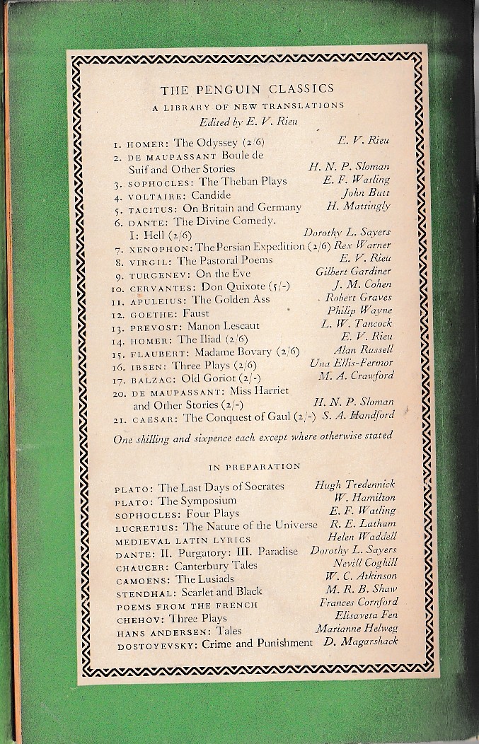 Guy De Maupassant  MISS HARRIET and other stories magnified rear book cover image