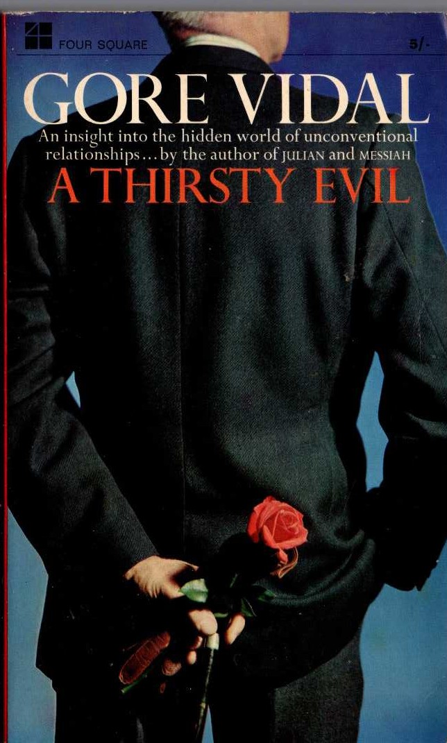 Gore Vidal  A THIRSTY EVIL front book cover image