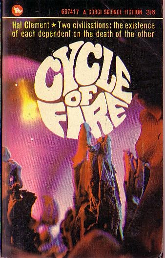 Hal Clement  CYCLE OF FIRE front book cover image