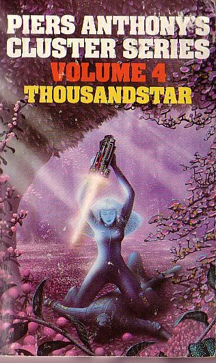 Piers Anthony  THOUSANDSTAR front book cover image
