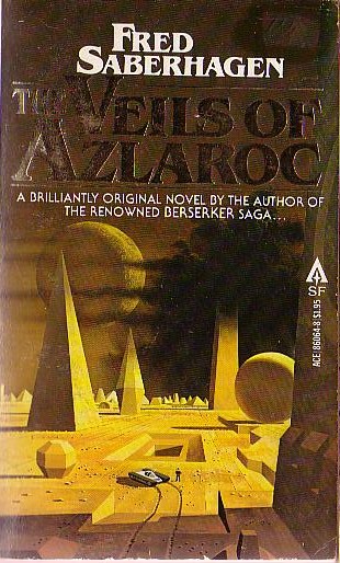 Fred Saberhagen  THE VEILS OF AZLAROC front book cover image