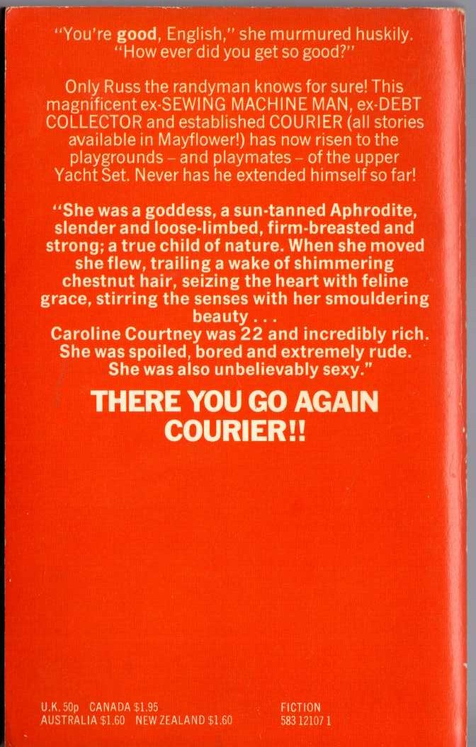 Stanley Morgan  COME AGAIN COURIER magnified rear book cover image
