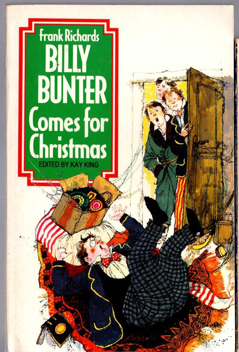 Frank Richards  BILLY BUNTER COMES FOR CHRISTMAS front book cover image