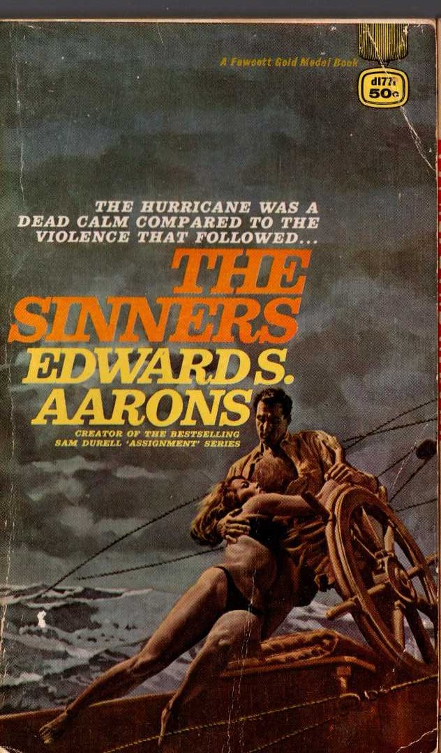 Edward S. Aarons  THE SINNERS front book cover image