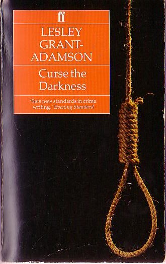 Lesley Grant-Adamson  CURSE THE DARKNESS front book cover image