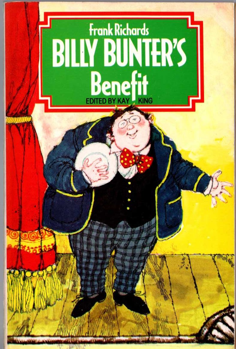 Frank Richards  BILLY BUNTER'S BENEFIT front book cover image