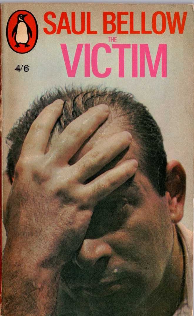 Saul Bellow  VICTIM front book cover image