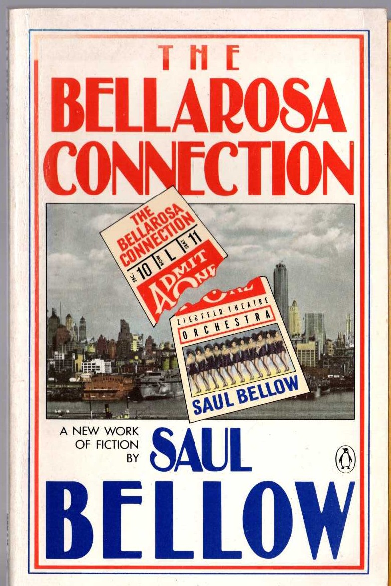 Saul Bellow  THE BELLAROSA CONNECTION front book cover image