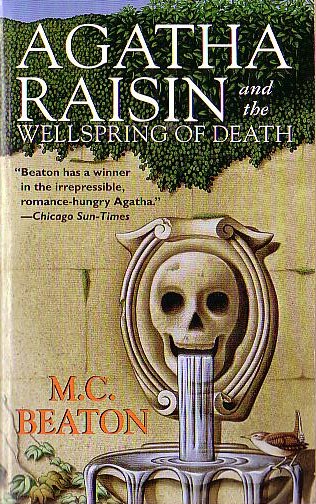 M.C. Beaton  AGATHA RAISIN AND THE WELLSPRING OF DEATH front book cover image