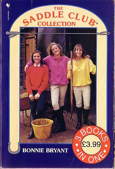 Bonnie Bryant  THE SADDLE CLUB COLLECTION: HOOF BEAT/ RIDING CAMP/ HORSE WISE front book cover image