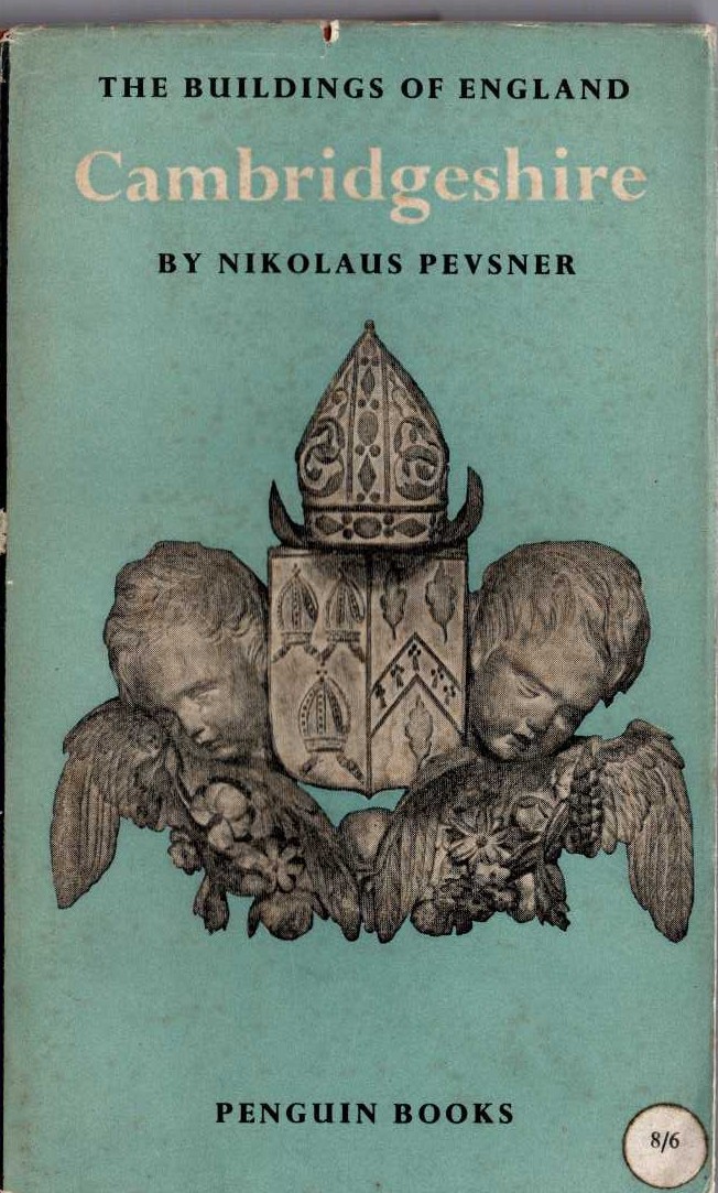 Nikolaus Pevsner  CAMBRIDGESHIRE front book cover image