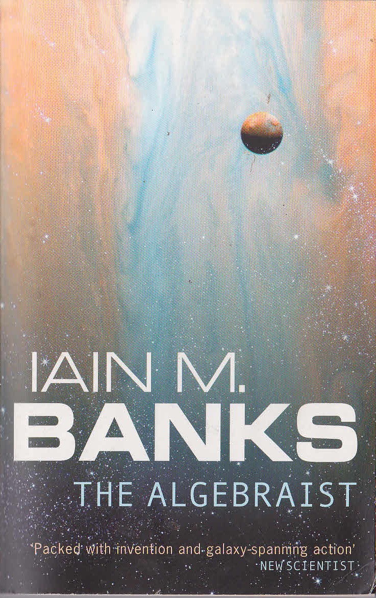 Iain M. Banks  THE ALGEBRAIST front book cover image