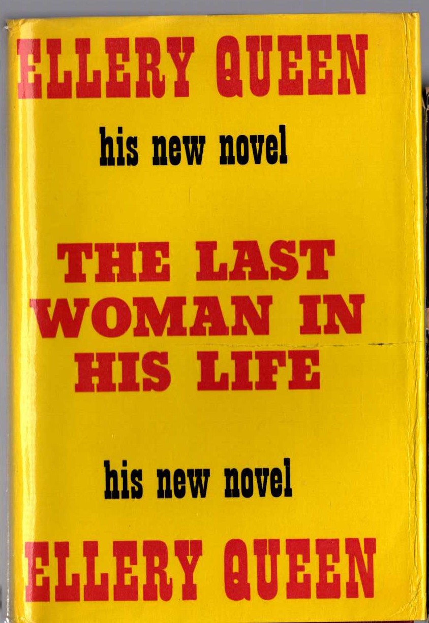 THE LAST WOMAN IN HIS LIFE front book cover image