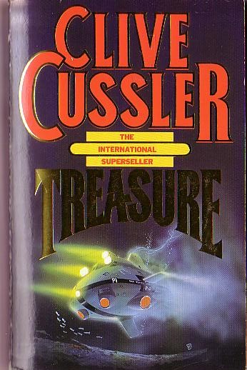 Clive Cussler  TREASURE front book cover image