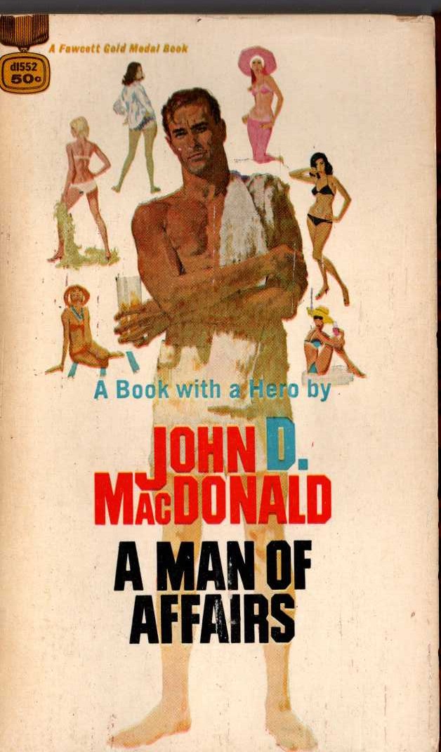 John D. MacDonald  A MAN OF AFFAIRS front book cover image