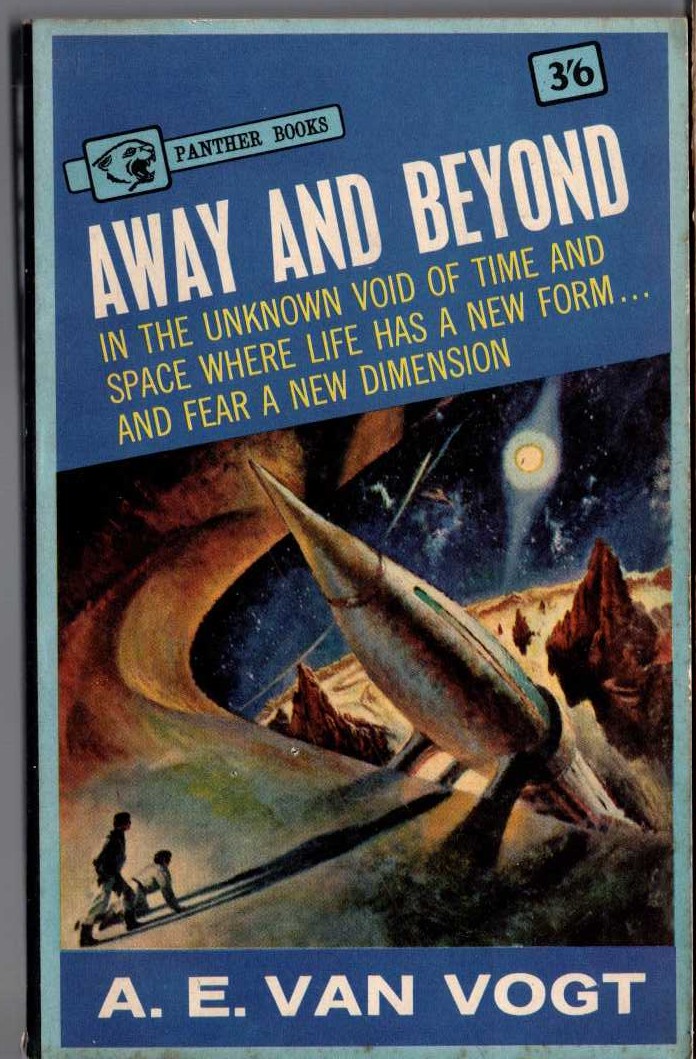 A.E. Van Vogt  AWAY AND BEYOND front book cover image