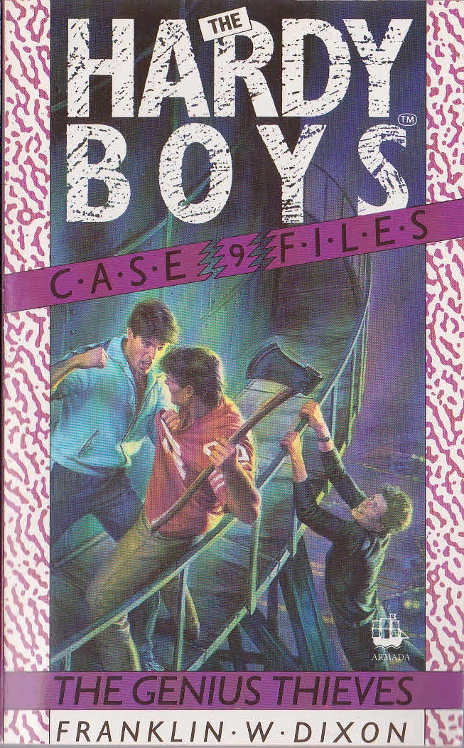 Franklin W. Dixon  THE HARDY BOYS CASEFILES: #9 THE GENIUS THIEVES front book cover image