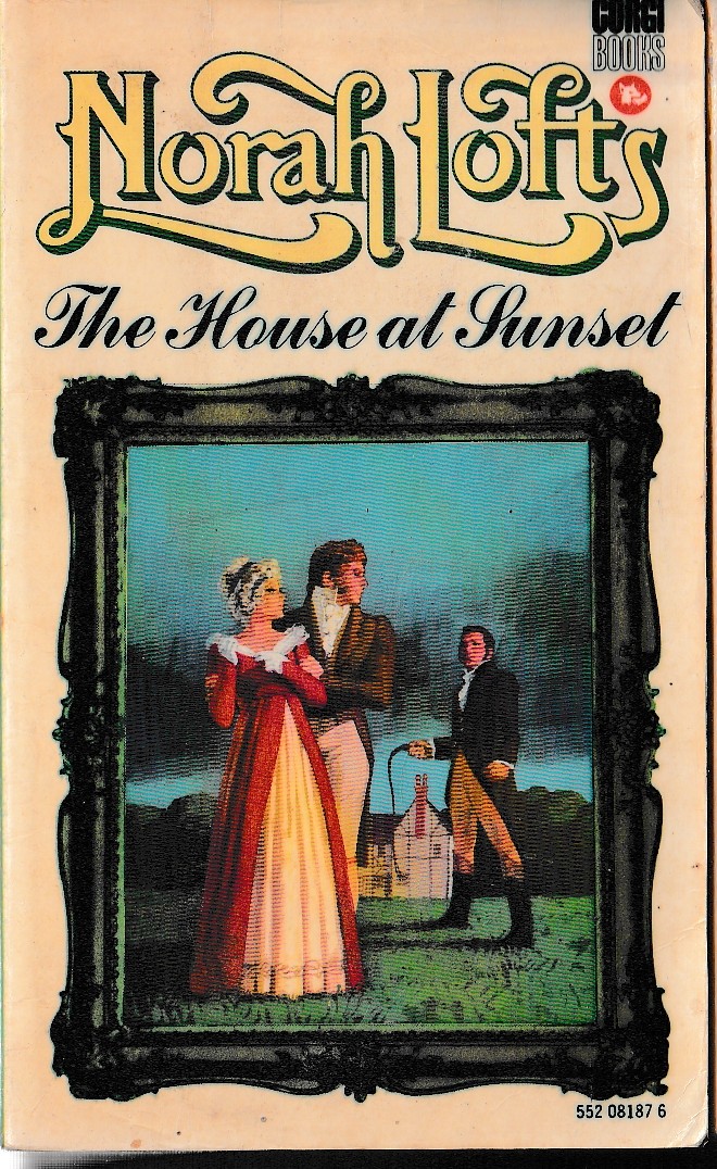 Norah Lofts  THE HOUSE AT SUNSET front book cover image