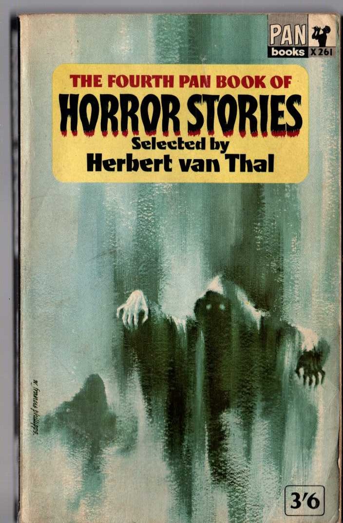 Herbert van Thal (selects) THE FOURTH PAN BOOK OF HORROR STORIES. Vol.4.4th front book cover image