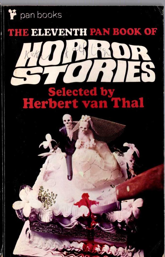 Herbert van Thal (selects) THE ELEVENTH PAN BOOK OF HORROR STORIES. Vol.11.11th front book cover image