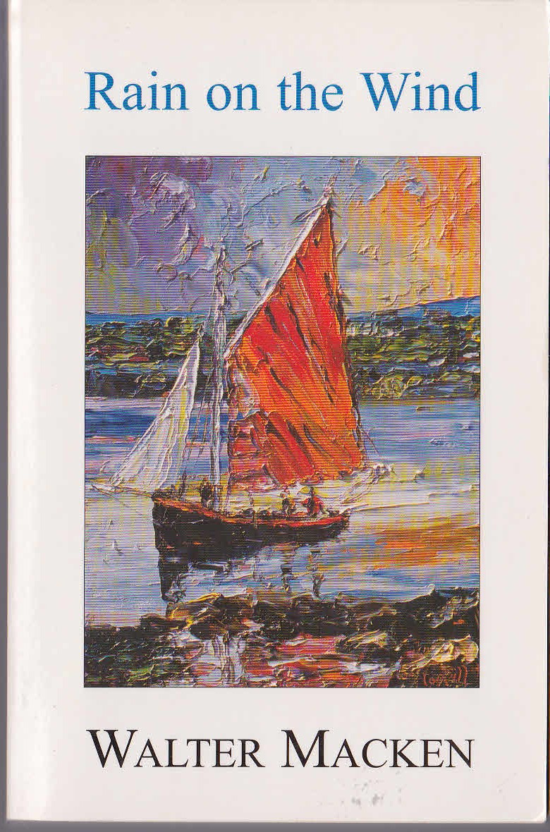 Walter Macken  RAIN ON THE WIND front book cover image