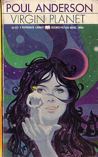 Poul Anderson  VIRGIN PLANET front book cover image