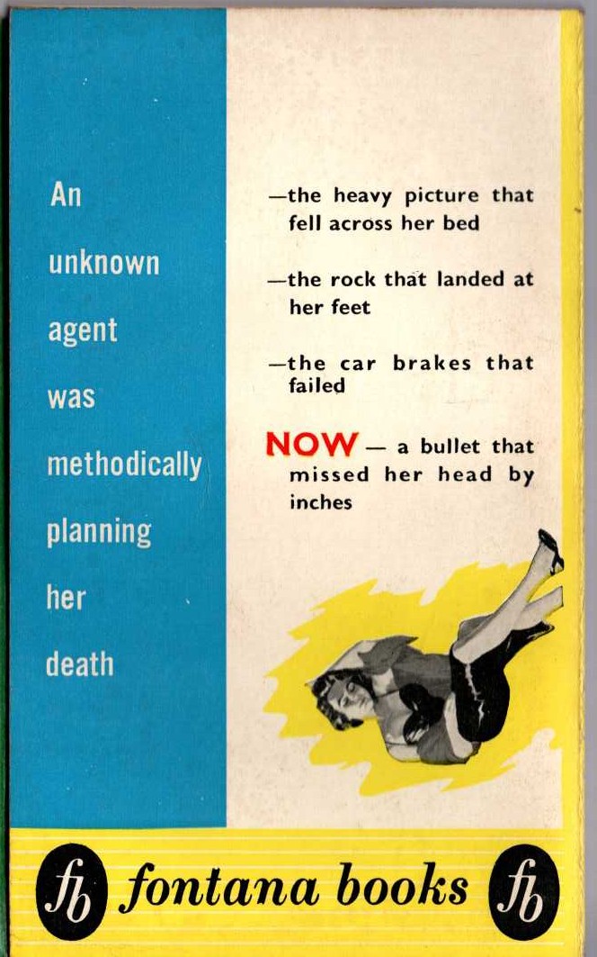 Agatha Christie  PERIL AT END HOUSE magnified rear book cover image