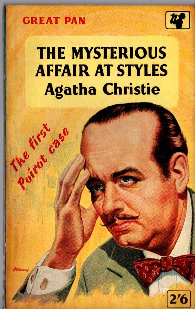 Agatha Christie  THE MYSTERIOUS AFFAIR AT STYLES front book cover image