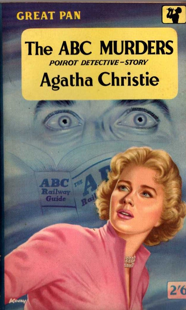 Agatha Christie  THE ABC MURDERS front book cover image