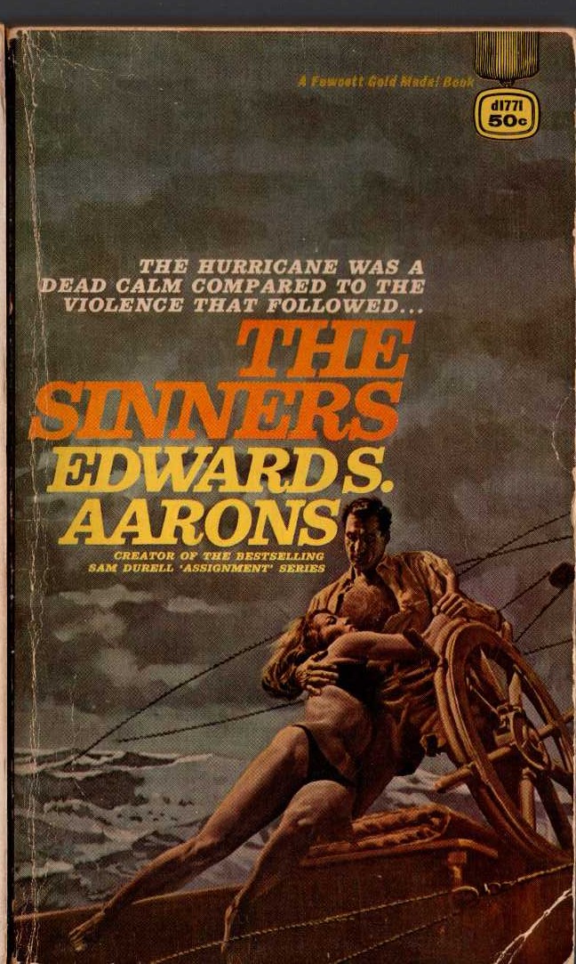 Edward S. Aarons  THE SINNERS front book cover image