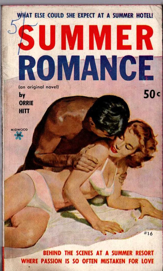 Orrie Hitt  SUMMER ROMANCE front book cover image