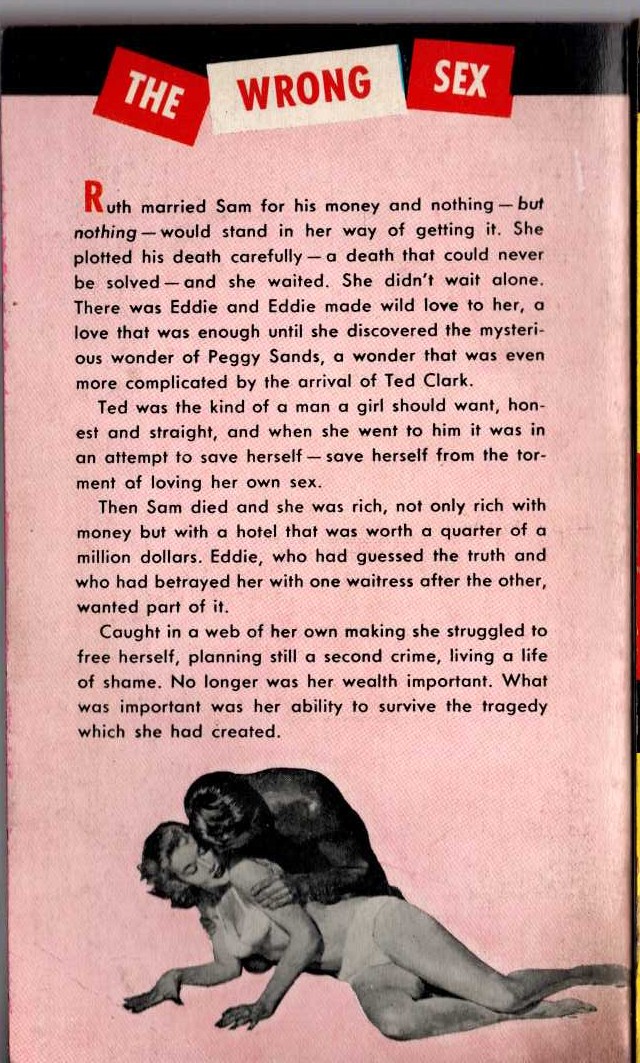 Orrie Hitt  SUMMER ROMANCE magnified rear book cover image
