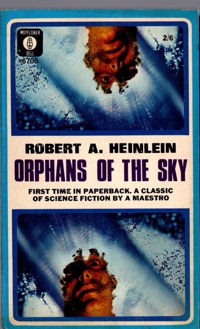 Robert A. Heinlein  ORPHANS OF THE SKY front book cover image