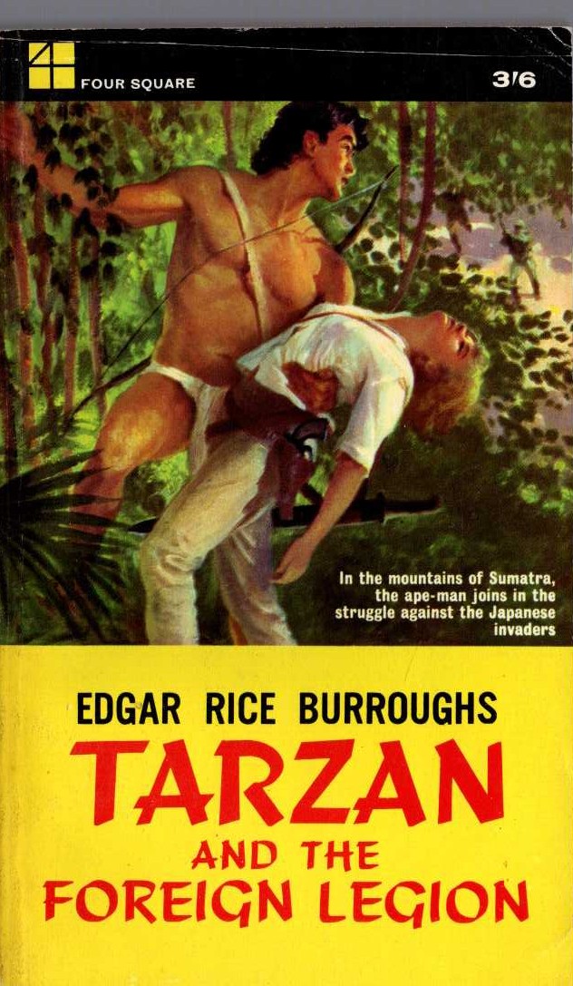 Edgar Rice Burroughs  TARZAN AND THE FOREIGN LEGION front book cover image