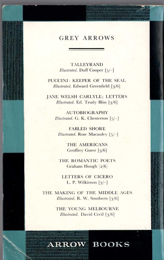 Siegfried Sassoon  MEREDITH magnified rear book cover image