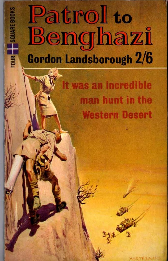 Gordon Landsborough  PATROL TO BENGHAZI front book cover image