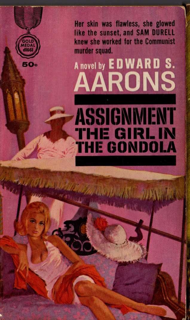 Edward S. Aarons  ASSIGNMENT THE GIRL IN THE GONDOLA front book cover image