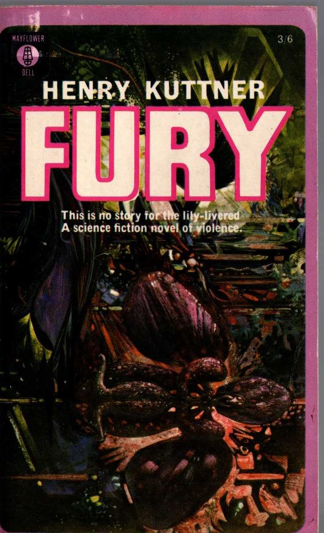 Henry Kuttner  FURY front book cover image