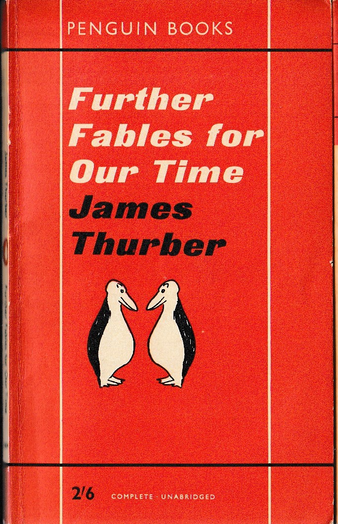 James Thurber  FURTHER FABLES OF OUR TIME front book cover image