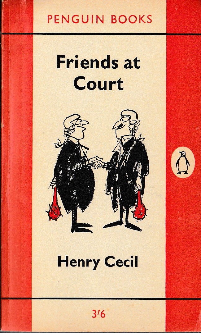Henry Cecil  FRIENDS AT COURT front book cover image