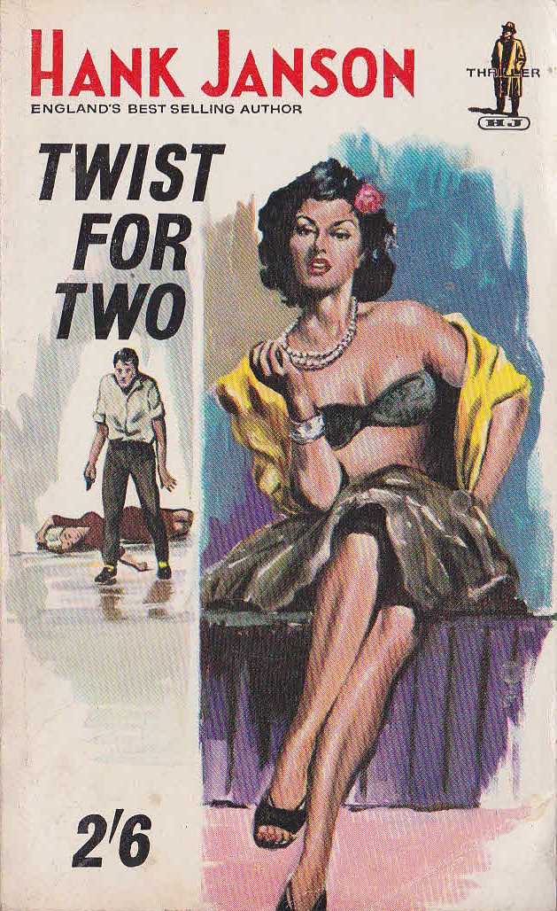 Hank Janson  TWIST FOR TWO front book cover image