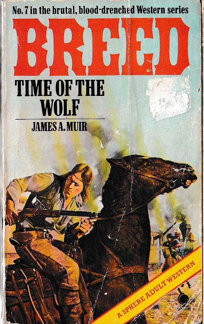 James A. Muir  BREED 7: TIME OF THE WOLF front book cover image