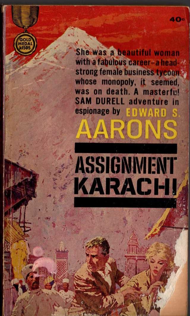 Edward S. Aarons  ASSIGNMENT KARACHI front book cover image