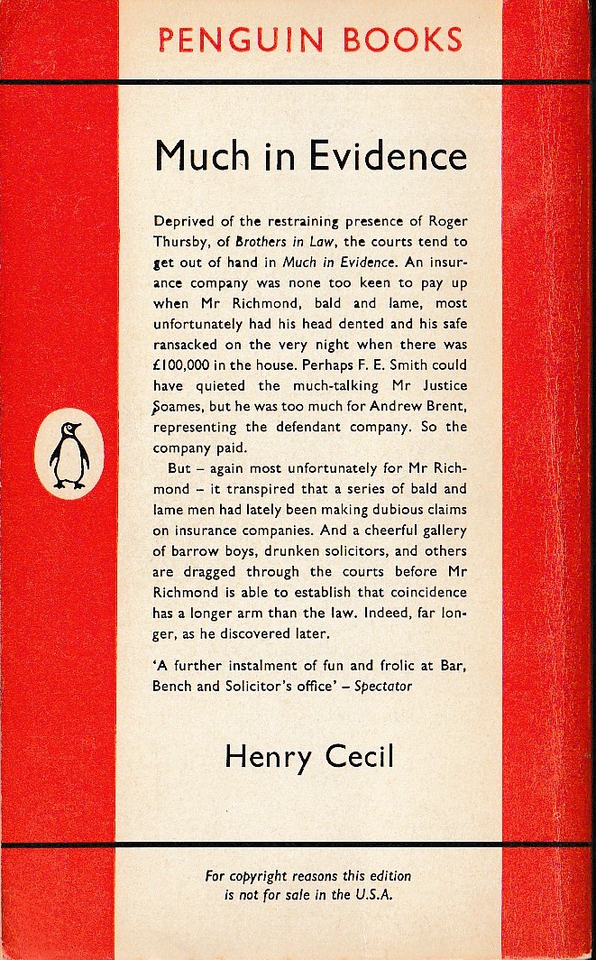 Howard Fast  SPARTACUS (Film tie-in) magnified rear book cover image