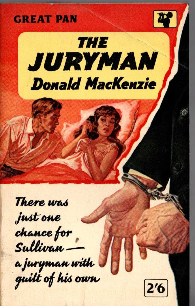 Donald MacKenzie  THE JURYMAN front book cover image