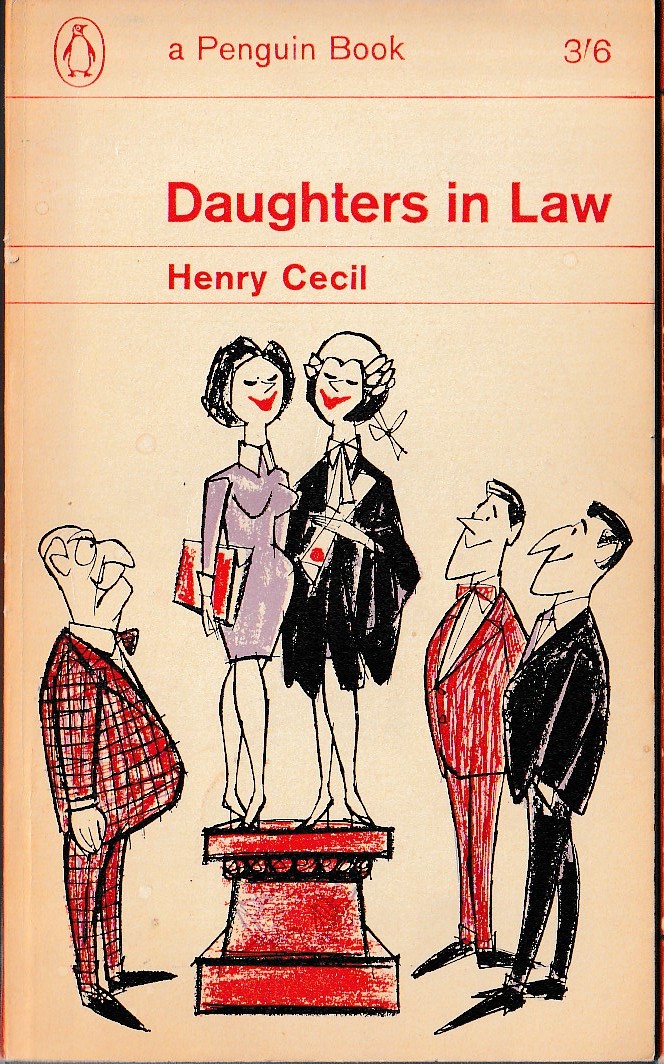 Henry Cecil  DAUGHTERS IN LAW front book cover image